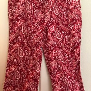 Cropped/flared jeans